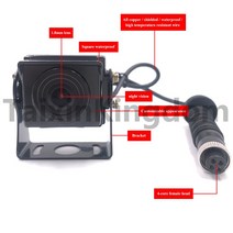 게이밍 모니터 와이드 커브드 커브 배그 롤 공장 1.8mm 렌즈 광각 모니터링 프로브 에스코트 자동차 방수, 02 CMOS 420TVL NTSC