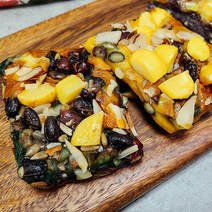 영양찰떡 맛집 국산찹쌀 모듬 단호박 흑미 쑥영양 떡 2kg 아침식사대용, 찰흑미영양떡 2kg