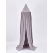 아이침대 방커튼 아기방 딸 침실 공주 여아 캐노피, dark gray