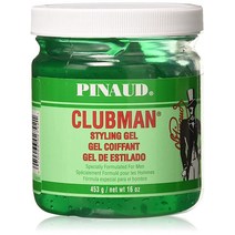 Clubman Style Gel 남성용 473.2ml (16온스)병 (2팩), 1 Pound (2개)
