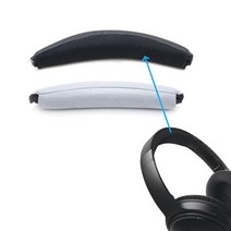 보스 QC25 QC35 BOSE 헤드빔 밴드 교체 헤드 가죽 수리 커버, 블랙