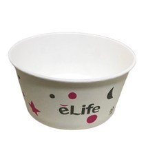 일회용 종이용기 테이크아웃용 닭강정 덮밥 컵밥 배달용기 고급스러운