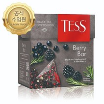 TESS 과일홍차 베리바, 20개입, 1.8g