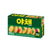 롯데 야채크래커 249g 쫀듯한 바삭한 수제쿠키 사무실간식, 24개