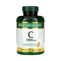 네이쳐스바운티 비타민C 1000mg 300캡렛 아스코르브산, 기본