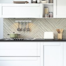 현대인필 LG하우시스 감성 빈티지 우드 패널 시트지 인테리어필름 모음, 10. 쉐브론 그레이 ECDW631