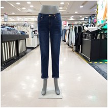 잠뱅이 여성)쿨맥스 진청 사방스판 보이핏 청바지 AK2DBF81 NC