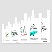 세종그린팩 EL.724 생분해성 친환경비닐봉투 사이즈별 모음, 소 100매