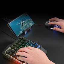 반쪽키보드 한쪽키보드 미니 작은 게이밍 게임 왼손 피파 서든어택 배그 디자이너 포토샵, 키보드 2개