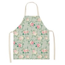 어린이집워싱앞치마 조끼형앞치마 칼하트앞치마 누빔앞치마 어두운 꽃 앞치마 허리 턱받이 여성 빈티지 식물 홈 요리 도구 1 개 아이 방수 델란, [01] 38x47cm, [02] 2