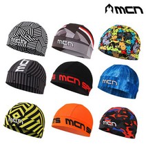 MCN 빠른땀흡수 메쉬 스컬캡 자전거모자 25종 모음, 11 카모 화이트