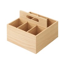 무인양품 MUJI 목제 툴박스 NCD78A1S, 1개