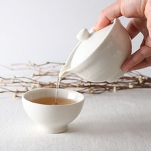 일음쇼핑^^*m백자 1인 다기세트 찻잔 전통다도 도자기일medi^*^, ab*^^선택없는
