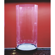 아크릴 원통 버블 여과기 100-250B 구피 거북이 열대어 물고기 어항 수족관