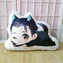 디트로이트 비컴 휴먼 쿠션 베개 굿즈 고퀄 컬러, 높이 50cm