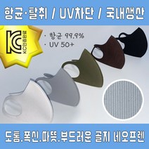 ▶Arianycos◀ Arianycos▶ 안경장식줄 네오프렌마스크 안경스트랩 천마스크 체인, L, 골지네오 (카키)