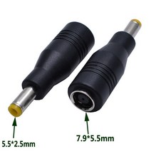 정션박스 분전함DC 5.5*2.5mm 전원 플러그 어댑터 잭 수에서 7.9*5.5 3.5*1.35 4.0*1.7 암수, 01 7.9x5.5mm Female_01 1 Pcs