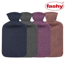 파쉬Fashy핫팩수입원/웰빙존-파쉬보온물주머니 2L+양면누빔면커버, 그레이, 2L+양면누빔면커버(7미리)