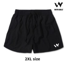 [윈어블] 3부 기능성 남자 헬스 스포츠 반바지 짐웨어 스쿼트 팬츠 헬스장 헬스바지 M L XL 2XL 3XL
