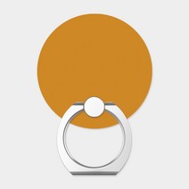 억스 아이링팝 솔리드 핸드폰 스마트링 무선충전 휴대폰 스마트 톡 핑거 그립 홀더 거치대, Solid 05_플레임 오렌지