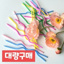 [당일배송] 하피블리 생일초 케이크초, 웨이브초 파스텔, 5+1(개당 1583원)