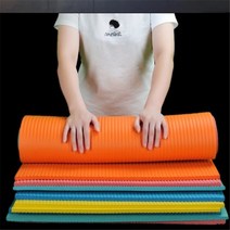 스크린골프 메모리폼 충돌 방지 벽지, 길이 100x폭 25 cm(1장), 노란색(고밀도 고무 소재)