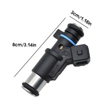 실내 튜닝Fuel Injector Formula Auto Parts CNC Handy Installation Direct Changing Nozzle Stability Re, black