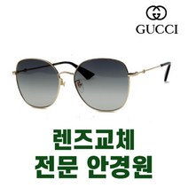 자체제작 렌즈 구찌 선글라스 GG-0415SK001 렌즈교체