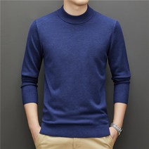 남성용 두꺼운 터틀넥 스웨터 클래식 패션 캐주얼 따뜻한 풀오버 따뜻한 니트 스웨터 남성 브랜드 의류 2022 가을 겨울