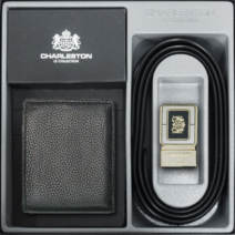 남성정장벨트 찰스턴 정성 정장 벨트 지갑 gift 감사 선물세트