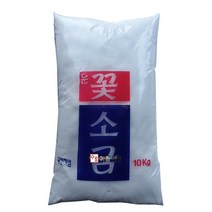국민제염 수입산 꽃소금 10kg /, 1개