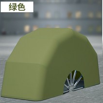 접이식 천막 차고 차량 가림막 그늘막쉐이드 캐노피, 단일사이즈, 카키색