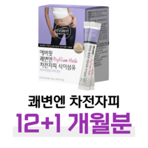 프리미엄 차전자피 식이섬유 50대 엄마 아빠 부모님 쾌변 다이어트 장 건강 배변 걱정 화장실 고민 하루 1포 건강기능식품 식약처 인정, 12+1 달치, 4800mg x 30포 (하루1포)