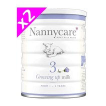 뉴질랜드 NANNYCARE 3단계 산양분유 1-3세 900g x 2