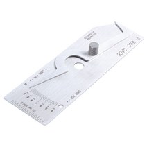 V-WAC은 가장자리 용접 게이지 용접기 용접 미터 단일 용접 게이지를 검사 물어 뜯는, 보여진 바와 같이, 하나, 1개