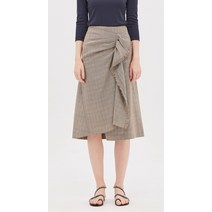 시슬리 SISLEY 드레이프 미디 스커트 SASK06041 BG