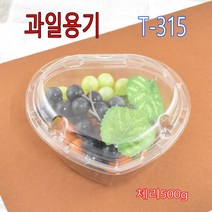 SB-315 과일용기 딸기용기500g 방울토마토용기 복분자용기 PET과일용기 야채용기 400개, 1박스