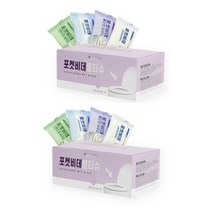 미니 생리 물티슈 티슈 비데용물티슈 10팩 휴대용 포켓, 본상품선택
