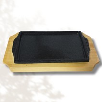 삼겹살판 콘치즈 장어구이 맥반석 주물 사각 스테이크 3호 팬 철판 무쇠판 구이판