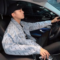 남성 아우터 데님 청자켓 자준남복 가을 네오프렌 데님 코트남한판 트랜디 자켓 초화 sec커플 루즈핏