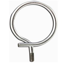 Sanp-On Bridle Ring 데이터 케이블 안장 무거운 하중 자석 - 스레드 굴레 링 안전하고 다재다능한 걸이 솔루션 - 케이블 및 파이프 지원 - 튼튼한 케이블 지지 링