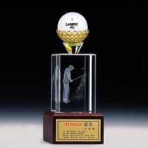 T388 _ 홀인원 싱글 알바트로스 골프 트로피 기념패 상패 싸이클버디 사이클버디 이븐파 이븐 언더파 언더 라베 크리스탈 주석 청동 크리스탈컵