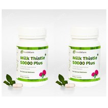 Healthfarm Liver Power Milk Thistle 50000 Plus 헬스팜 리버 파워 밀크시슬 50000 플러스 70캡슐 2팩