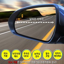 아우디며야 A4 C7 C6 D3 4L 사이드 와이드미러 980R 광각백미러, AR-와이드미러, 국내차종