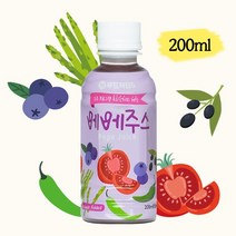 푸드닥터S 빼빼주스 클렌즈주스, 200ml, 17병