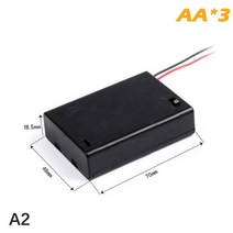 파워뱅크 자작배터리 캠핑용배터리 보조베터리 케이스 2X 3X 4X 슬롯 18650 AA 배터리 홀더 스토리지 박스, 02 A2