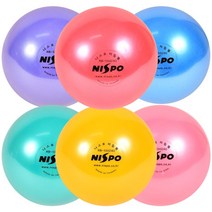 니스포 리듬체조 공 150mm (6인치) 6가지색상, 그린