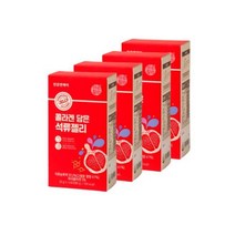 천호 콜라겐 담은 석류젤리 스틱 20g 14포 4박스