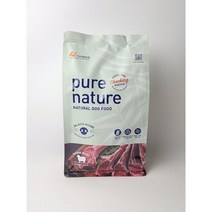강아지 사료 퓨어네이쳐 그레인프리 양고기1.2kg (관절) 기호성 좋은사료