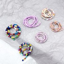 [20알]4mm 6mm 젬스톤 마산옥 칠색옥 채운옥부 행복 사업번창 금전운 건강 행운석, 마산옥 6mm
